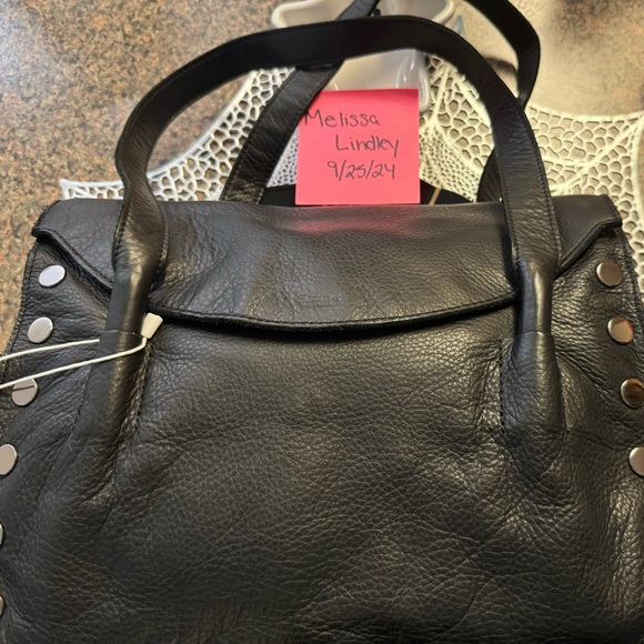 NWT Hammitt Shawn in Black with Gunmetal Hardware - Picture 2 of 3